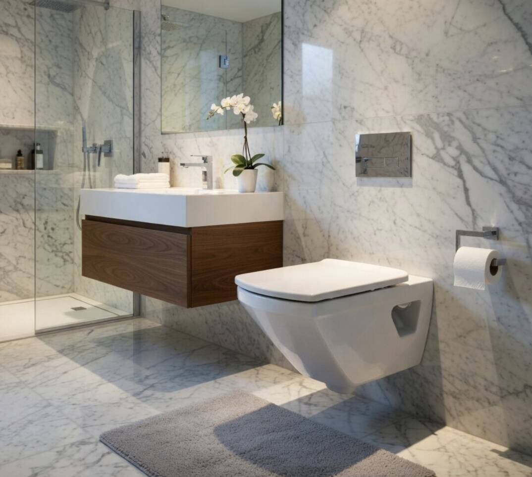 Duravit - Caro Asma Klozet Kapak Dahil OUTLET - 01983900A1-TESHIR - 2