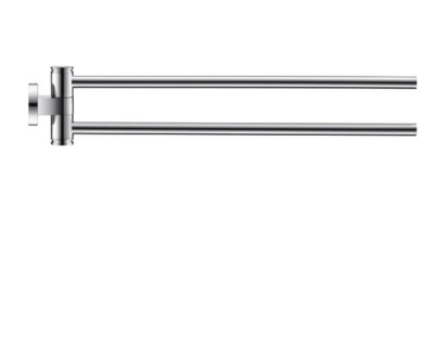 Duravit -D-Code Havluluk, İki Döner Kollu, Krom - 0099221000-TESHIR - 1