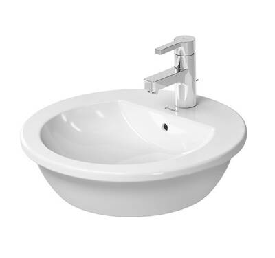 Duravit - Darling New Tezgah Üstü Lavabo Beyaz 47 cm OUTLET - 0497470000-TESHIR - 1