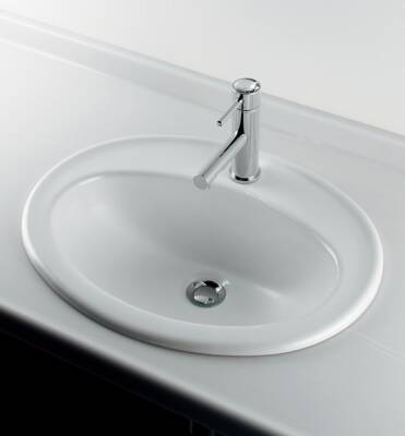 Duravit - Draplast Tezgah Üzeri Lavabo 56 cm Beyaz OUTLET - 0472560000-TESHIR - 2