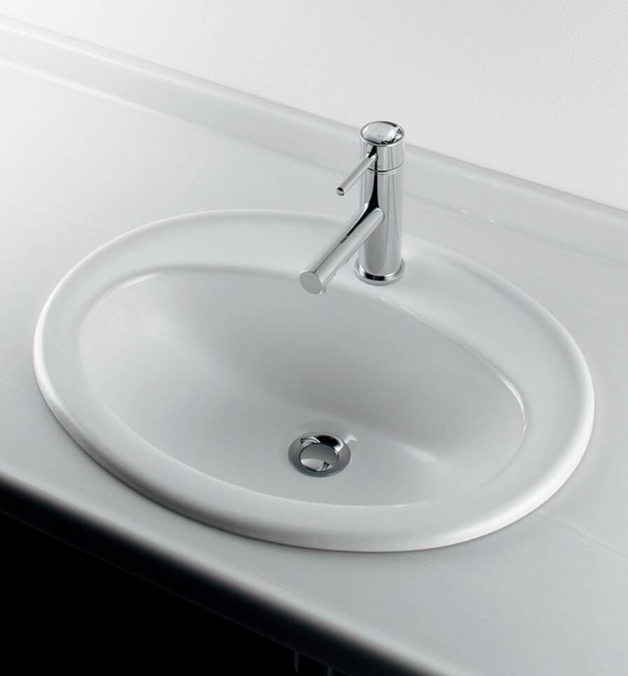 Duravit - Draplast Tezgah Üzeri Lavabo 56 cm Beyaz OUTLET - 0472560000-TESHIR - 2