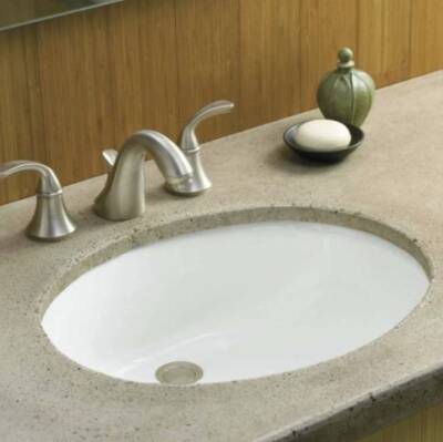 Duravit - Dune Tezgahaltı Hilton Lavabo Beyaz 52 cm OUTLET - 0481570000-TESHIR - 2