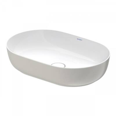 Duravit - LUV Çanak Lavabo 60 cm Beyaz-Mat Gri OUTLET - 0379602300-TESHIR - 1