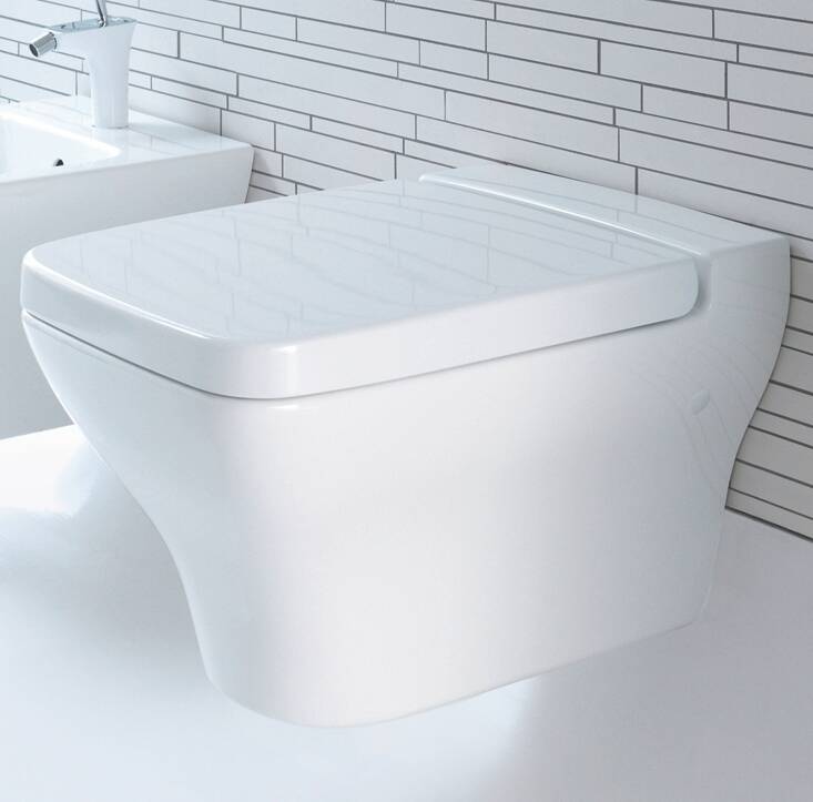 Duravit - Puravida Asma Klozet (Yavaş Kapanır Kapak Dahil) OUTLET - 22193900A1-TESHIR - 1