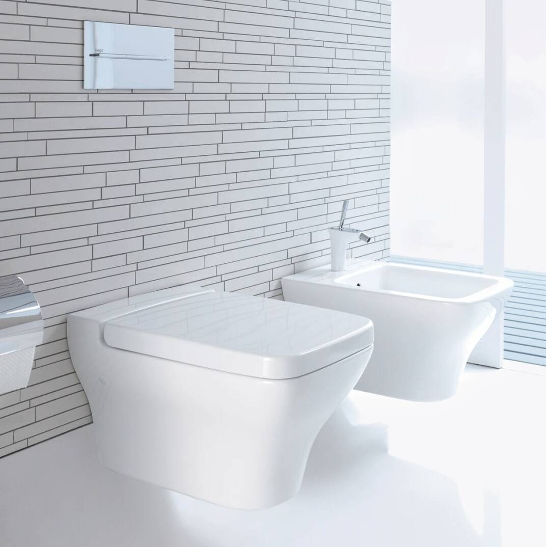 Duravit - Puravida Asma Klozet (Yavaş Kapanır Kapak Dahil) OUTLET - 22193900A1-TESHIR - 3