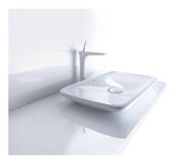 Duravit - PuraVida Tezgah Üstü Lavabo 70 cm Beyaz OUTLET - 0369700000-TESHIR - 2
