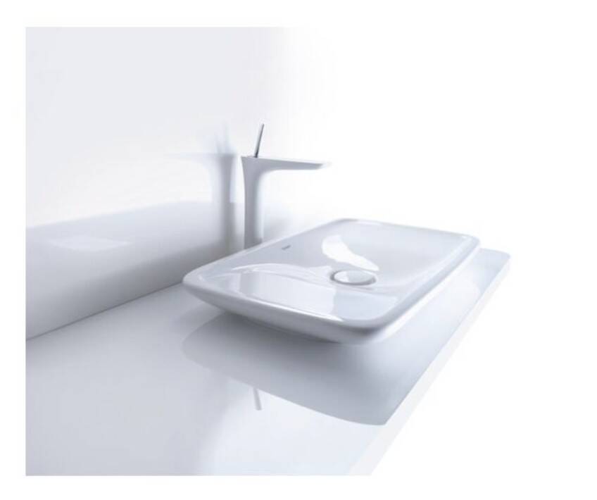Duravit - PuraVida Tezgah Üstü Lavabo 70 cm Beyaz OUTLET - 0369700000-TESHIR - 2