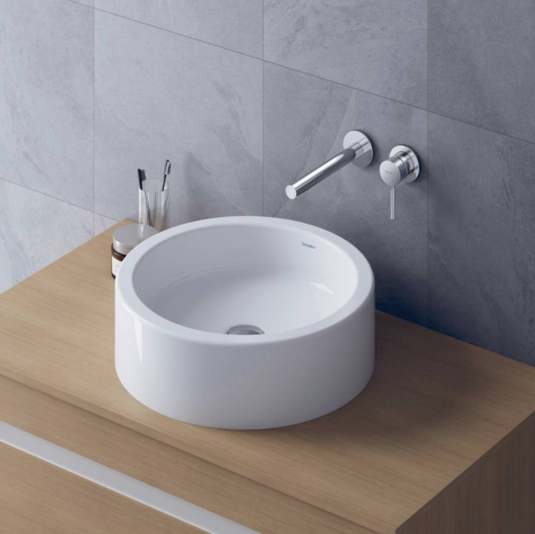 Duravit - Starck 1 Çanak Lavabo 46 cm Beyaz OUTLET - 0445460000-TESHIR - 3