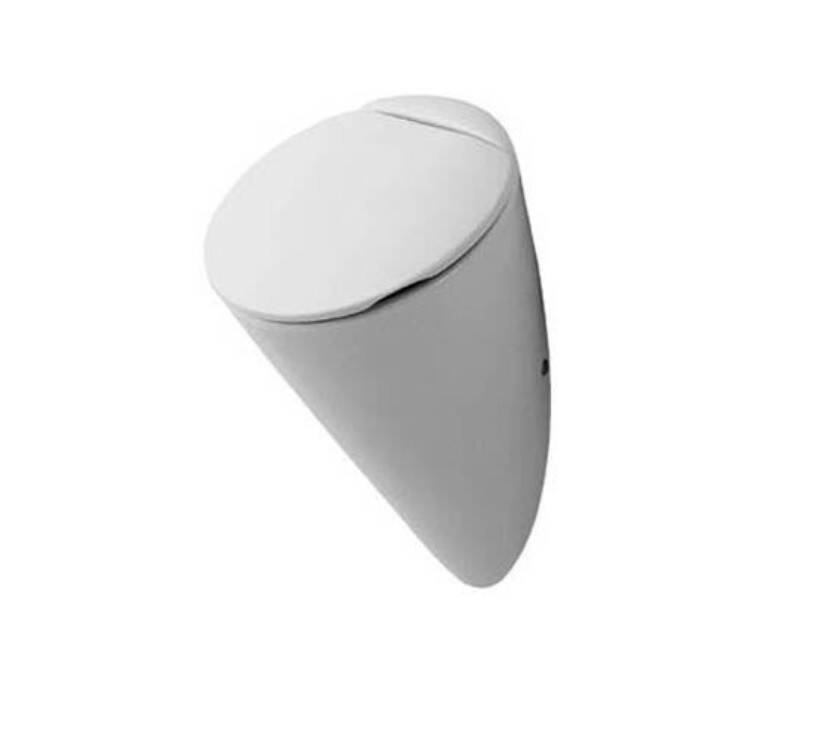 Duravit - Starck 1 Kapaklı Pisuvar Kapak Dahil OUTLET - 08353200A1-TESHIR - 1