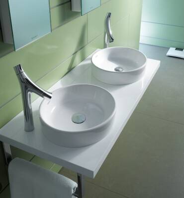 Duravit - Starck 2 Çanak Lavabo Beyaz 40 cm OUTLET - 2321440000-TESHIR - 3