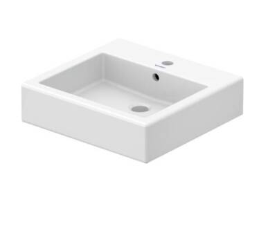 Duravit - Vero Batarya Banklı Beyaz Lavabo 50 Cm OUTLET - 0454500027-TESHIR - 1