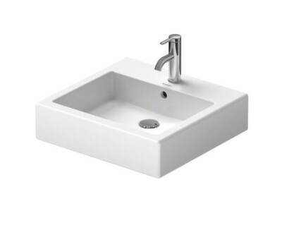 Duravit - Vero Batarya Banklı Beyaz Lavabo 50 Cm OUTLET - 0454500027-TESHIR - 2