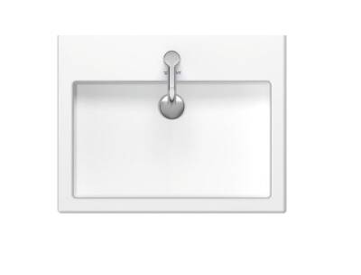 Duravit - Vero Batarya Banklı Beyaz Lavabo 60 cm OUTLET - 0454600000-TESHIR - 2