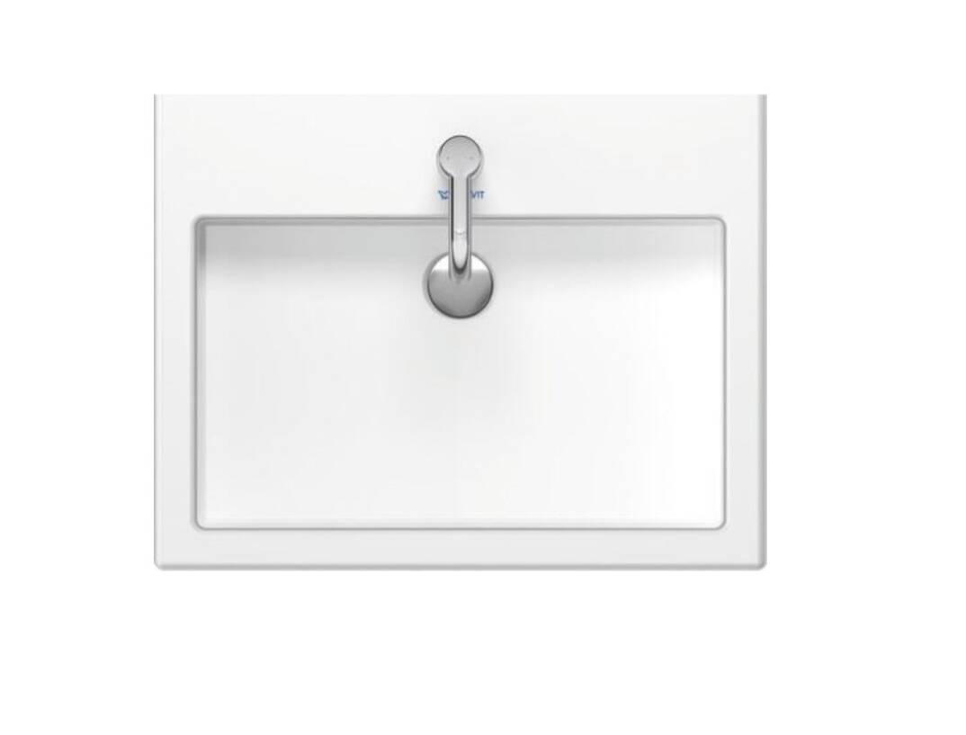 Duravit - Vero Batarya Banklı Beyaz Lavabo 60 cm OUTLET - 0454600027-TESHIR - 2