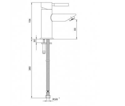 ECA Ar Eco Mix Minimal Lavabo Bataryası -102108685 - 2