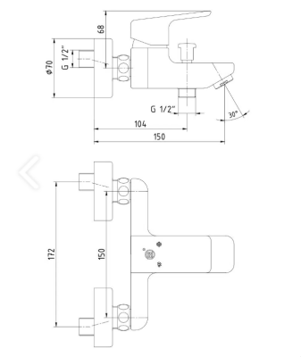 Eca - Ar Lunetta Banyo Bataryası - 102102484 - 2