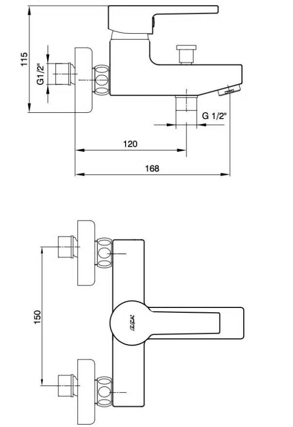 Eca - Delta Banyo Bataryası OUTLET - 102102346-TESHIR - 2