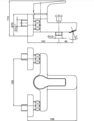 ECA Luna Altın Banyo Bataryası - 102802450 - 2