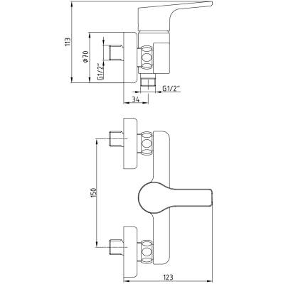 ECA Luna Duş Bataryası - 102154011T9 - 2