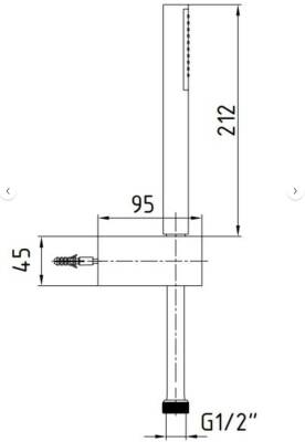 ECA Minimal Mafsallı Duş Seti Tek Fonksiyonlu - 102117308 - 2