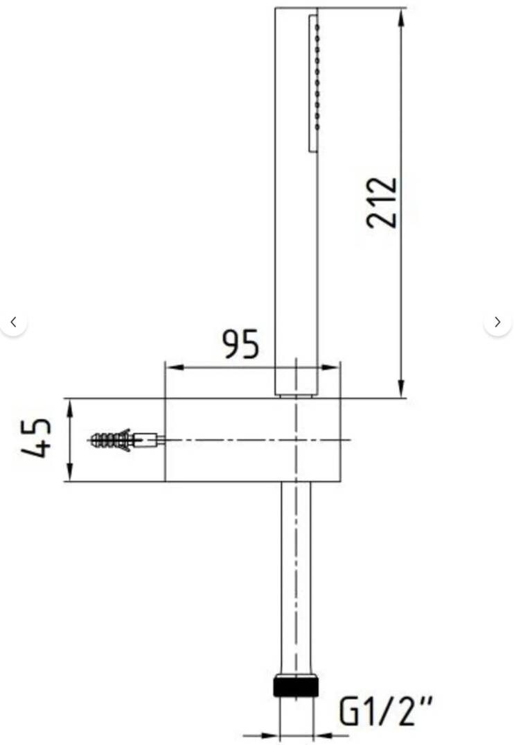 ECA Minimal Mafsallı Duş Seti Tek Fonksiyonlu - 102117308 - 2