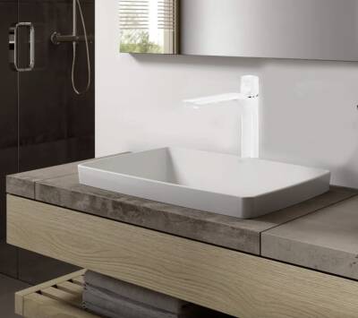 ECA Myra Yüksek Lavabo Bataryası Beyaz - 104108984 - 1
