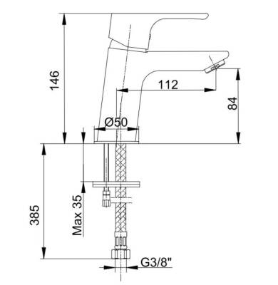 Eca - Niobe Lavabo Bataryası OUTLET - 102188053-TESHIR - 2