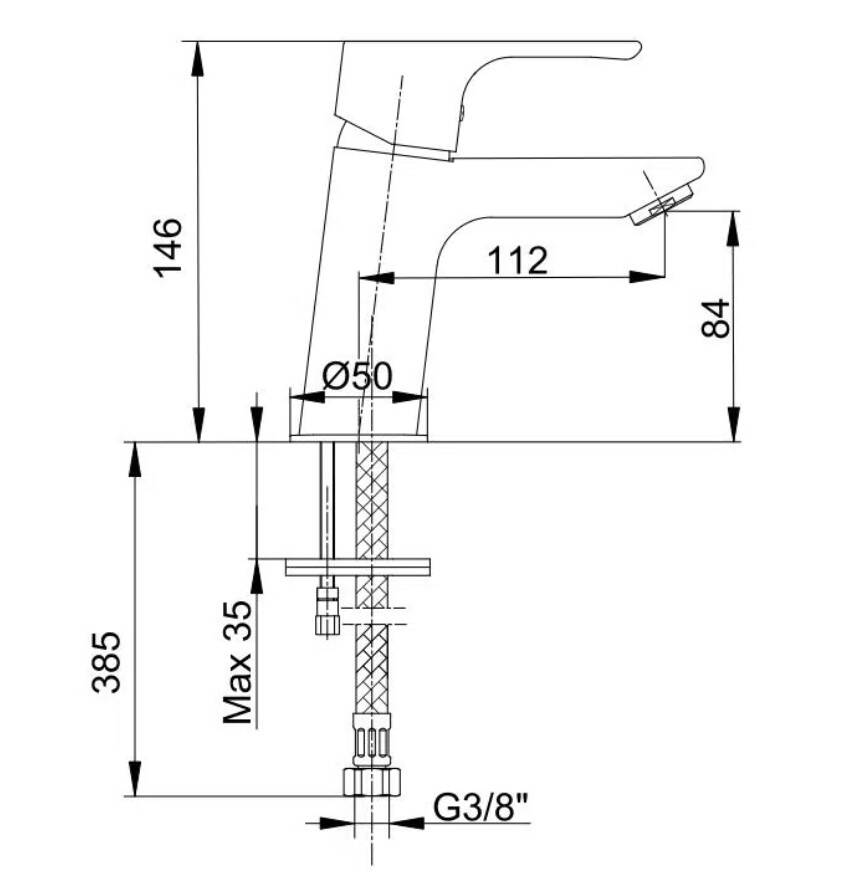 Eca - Niobe Lavabo Bataryası OUTLET - 102188053-TESHIR - 2