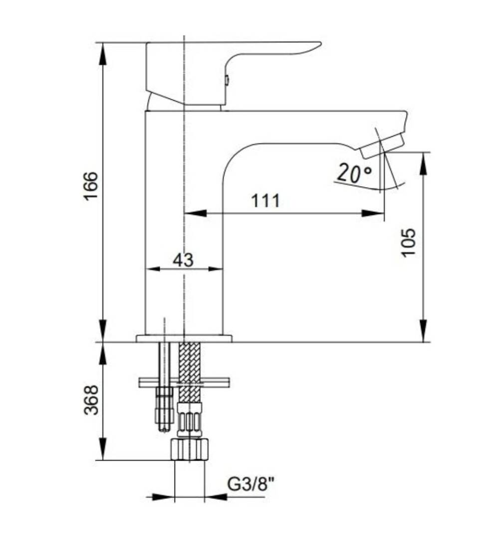 Eca - Star Lavabo Bataryası OUTLET - 102108967-TESHIR - 2