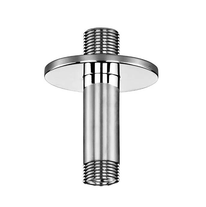 ECA - Tavandan Boru Grubu ve Yuvarlak Duş Başlığı 8 cm OUTLET - 102126601-TESHIR - 1