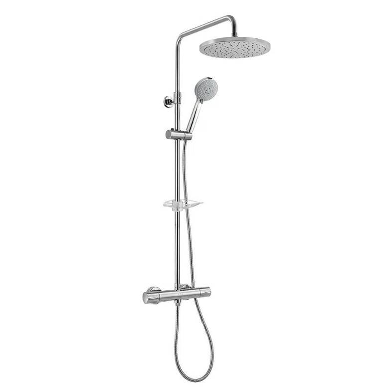 Eca - Termostatik Teleskobik Kolonlu Duş Sistemi OUTLET - 102102526-TESHIR - 1