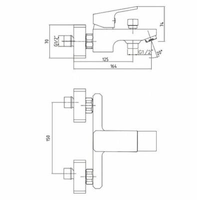 ECA Tiera Siyah Banyo Bataryası - 103502469 - 2