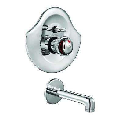 ECA Yarı Ankastre Termostatik Banyo Bataryası - 102101074 - 1