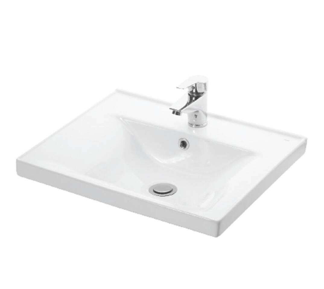 Esvit Lapino Sava Damlalıklı Dolap Uyumlu Lavabo 55CM - 2055 - 2