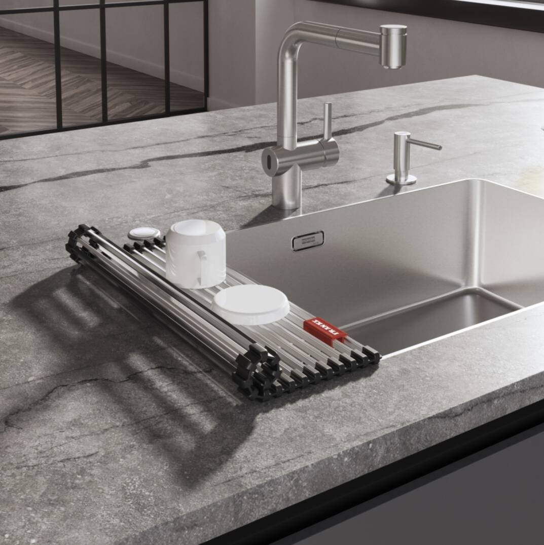 Franke - Eviye Aksesuarı Çelik Esnek Süzgeç Inox OUTLET - 112.0591.000-TESHIR - 4