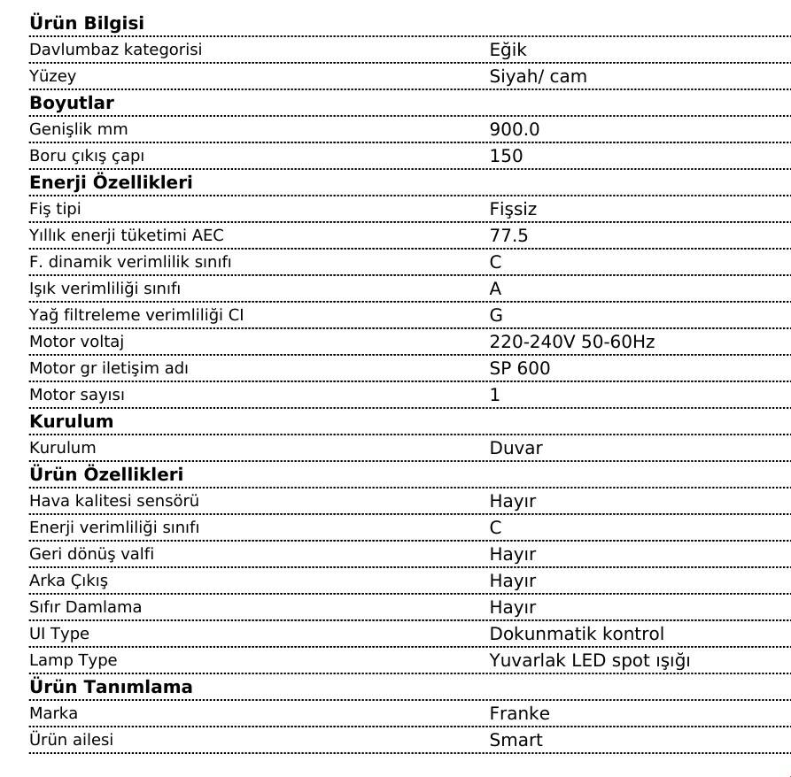 Franke - FPJ 915 V BK A Glass Vertical 90 CM Siyah Davlumbaz - 110.0361.902 - 5