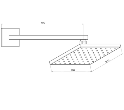 GPD Ankastre Duş Başlığı - ADS05-TESHIR - 2