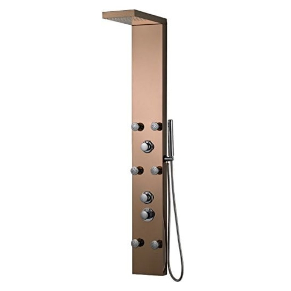 GPD Duş Paneli Altın Rengi Yüzey (Rose Gold) - DSP01-TESHIR - 1
