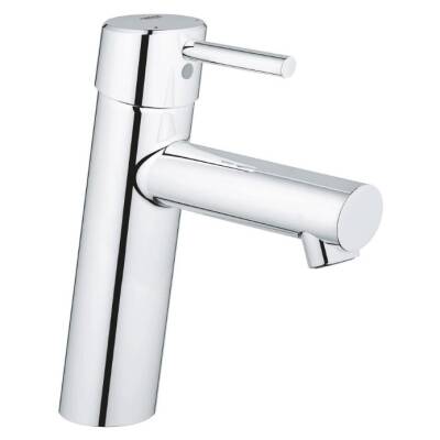 GROHE - Concetto New Tek Kumandalı Lavabo Bataryası M-Boyut Push-Open Sifonlu Krom - OUTLET - G23932001-TESHIR