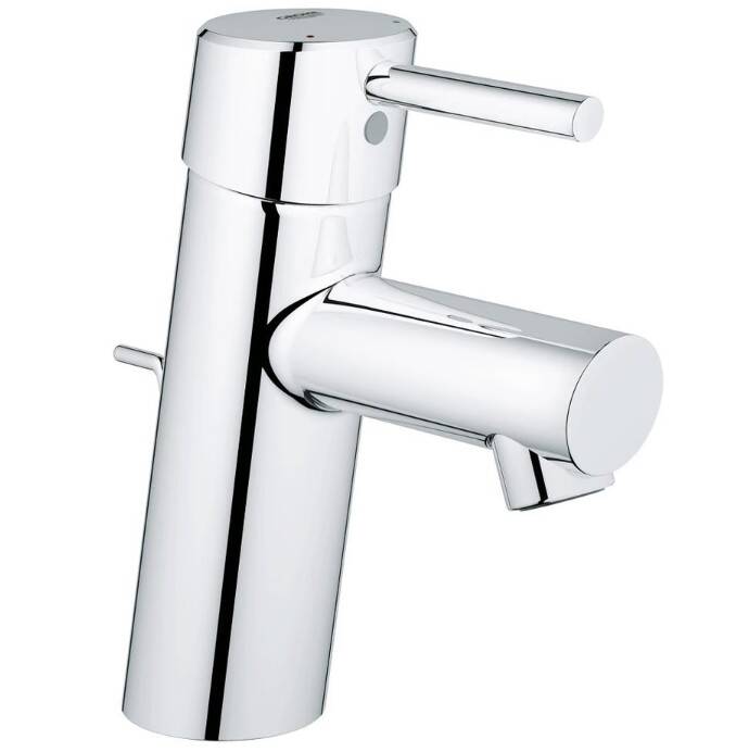 GROHE - Concetto New Tek Kumandalı Lavabo Bataryası S-Boyut Sifon Kumandalı Krom - OUTLET - G3220410E-TESHIR - 1