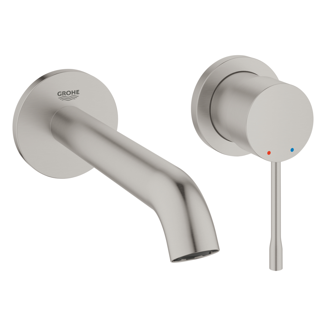 Grohe Essence İki Delikli Lavabo Bataryası Supersteel - G29192DC1-TESHIR - 1