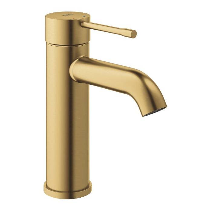 GROHE - Essence New Tek Kumandalı Lavabo Bataryası S-Boyut Brushed Cool Sunrise - OUTLET - G23590GN1-TESHIR - 1