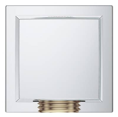 GROHE - Euphoria Cube Duş Çıkış Dirseği ve El Duşu Askısı Kare Krom - OUTLET - G26370000-TESHIR - 2