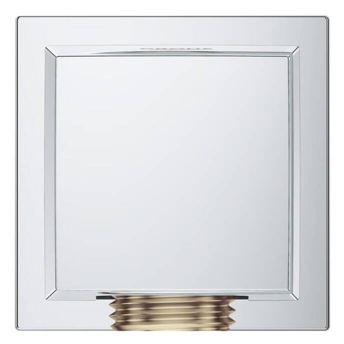 GROHE - Euphoria Cube Duş Çıkış Dirseği ve El Duşu Askısı Kare Krom - OUTLET - G26370000-TESHIR - 2