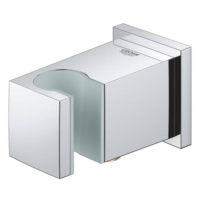 GROHE - Euphoria Cube Duş Çıkış Dirseği ve El Duşu Askısı Kare Krom - OUTLET - G26370000-TESHIR - 3