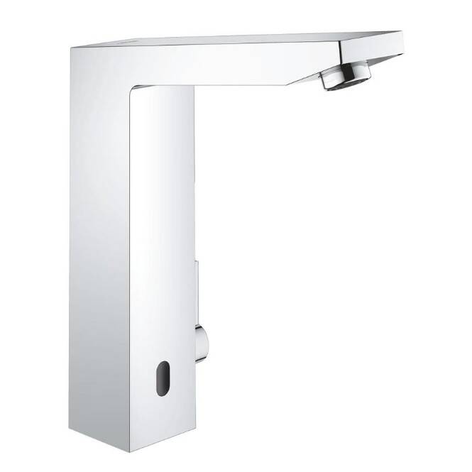 GROHE - Eurocube E Elektrikli Fotoselli Lavabo Bataryası L-Boyut Çift Su Girişli 230V - OUTLET - G36440000-TESHIR - 1