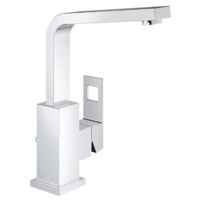 GROHE - Eurocube Tek Kumandalı Lavabo Bataryası L-Boyut Sifon Kumandalı EcoJoy Krom - OUTLET - G2313500E-TESHIR
