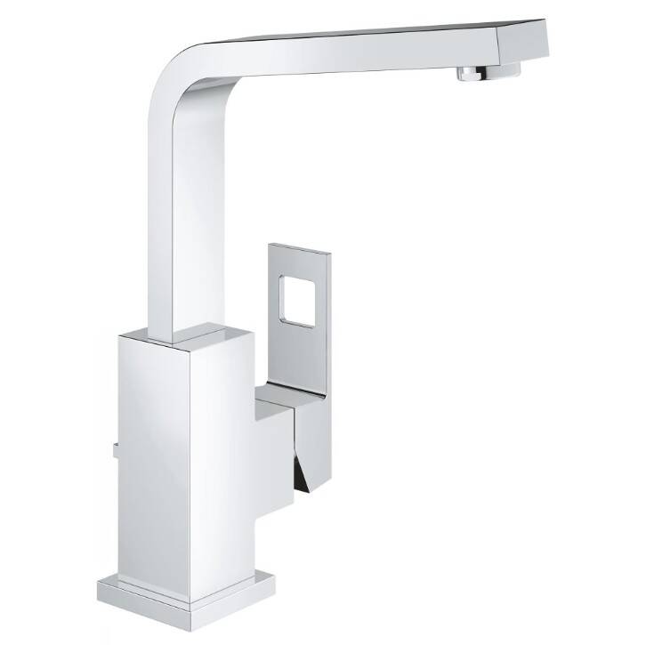 GROHE - Eurocube Tek Kumandalı Lavabo Bataryası L-Boyut Sifon Kumandalı EcoJoy Krom - OUTLET - G2313500E-TESHIR - 1