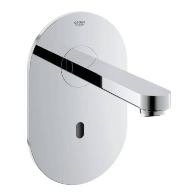 GROHE - Euroeco Cosmopolitan E Duvardan Ankastre Fotoselli Lavabo Bataryası Tek Su Girişli Krom - OUTLET - G36273000-TESHIR