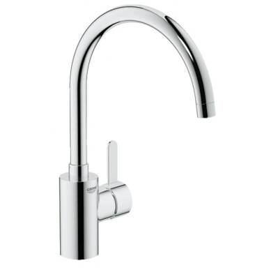 GROHE - Eurosmart Cosmopolitan Tek Kumandalı Döner Borulu Yüksek Lavabo, Eviye Bataryası Krom - OUTLET - G32843000-TESHIR